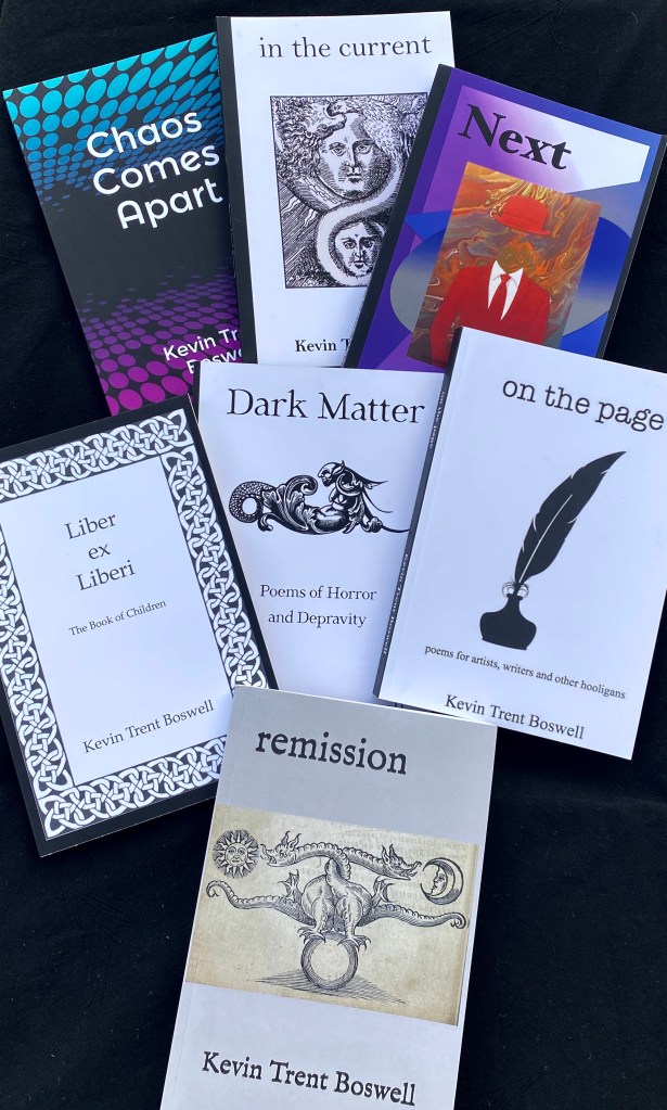 The poetry of Kevin Trent Boswell 