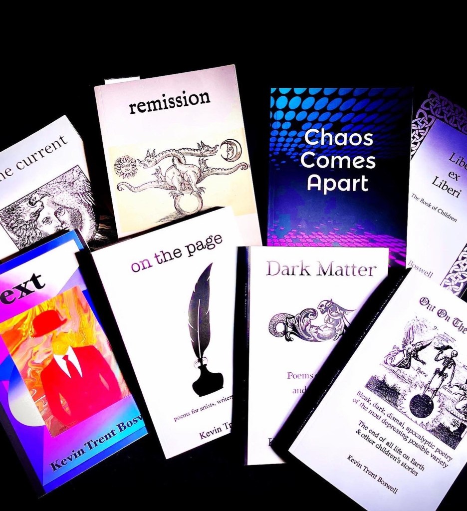 The poetry of Kevin Trent Boswell 